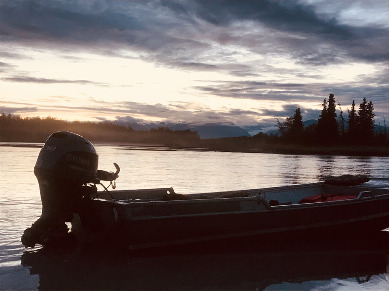 hunting with boats in Alaska