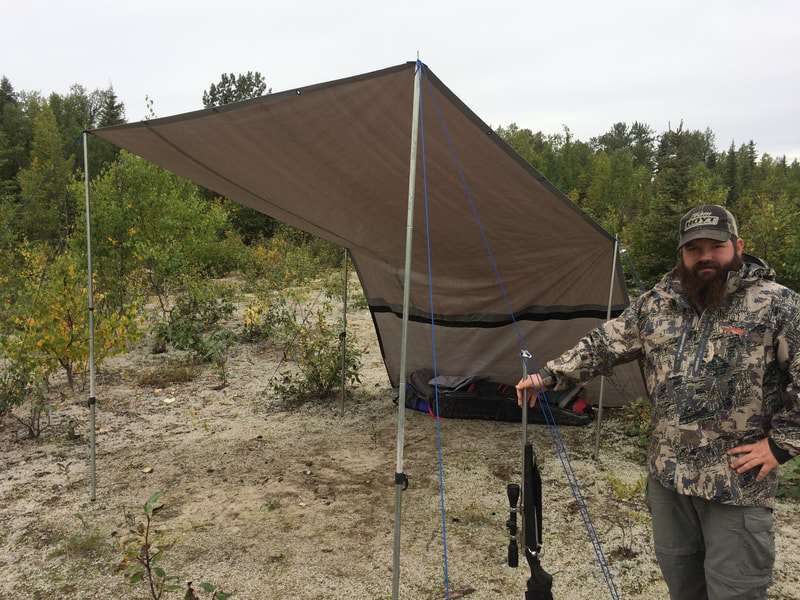 Moose Hunting Camp Alaska