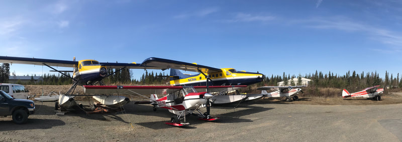 Seaplane transportation for Moose Hunting